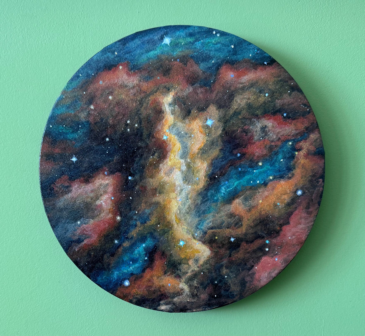 ”A Streak of Orange” (Original Painting)