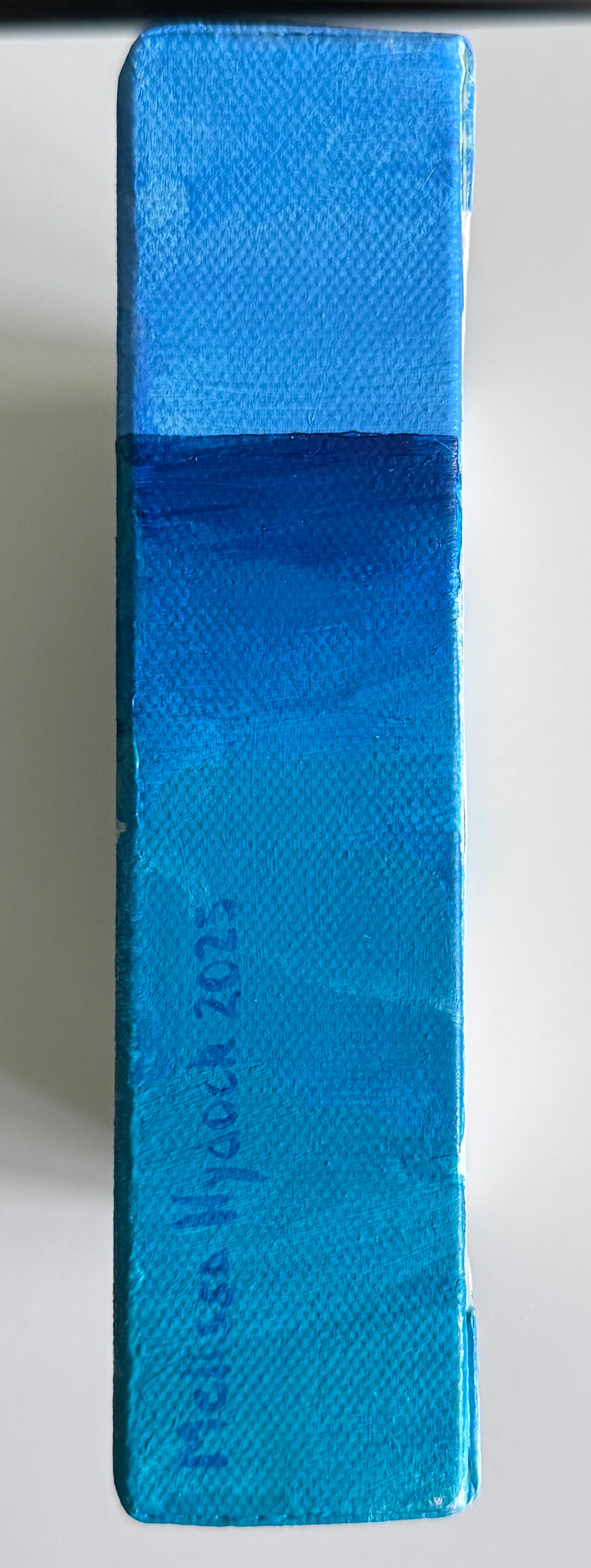A picture of a hand painted artist signature that reads 'Melissa Hydock 2025'
